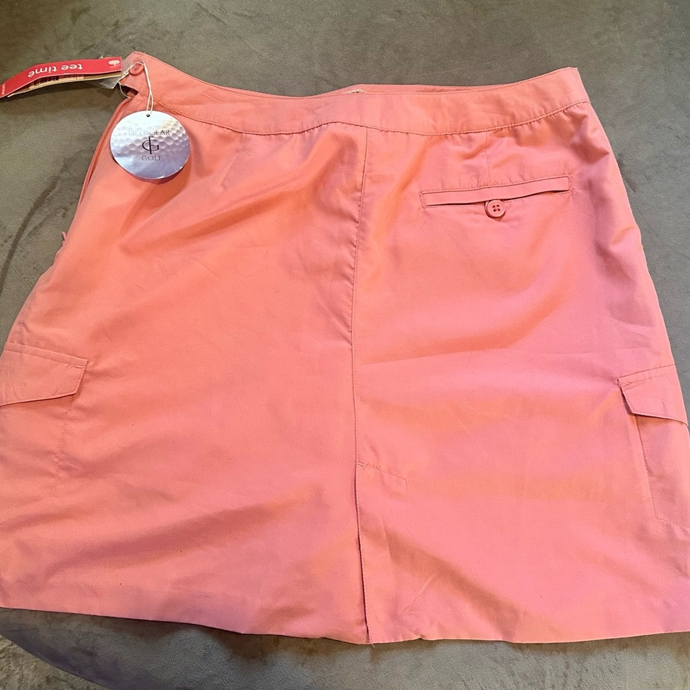 NWT Lee Fieldgear Pink Golf Skirt